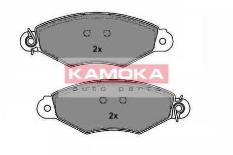 Комплект тормозных колодок, дисковый тормоз - KAMOKA JQ1013206