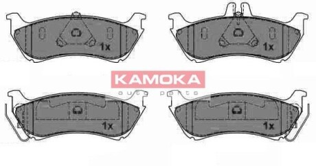 Комплект тормозных колодок, дисковый тормоз - KAMOKA JQ1013216