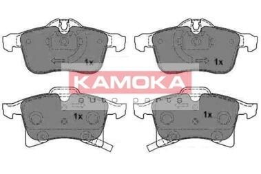 Комплект тормозных колодок, дисковый тормоз - KAMOKA JQ1013280