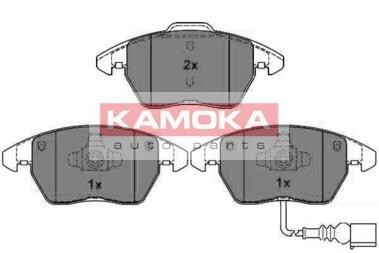 Комплект тормозных колодок, дисковый тормоз - KAMOKA JQ1013282