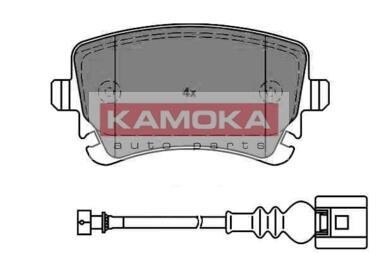 Комплект тормозных колодок, дисковый тормоз - KAMOKA JQ1013288