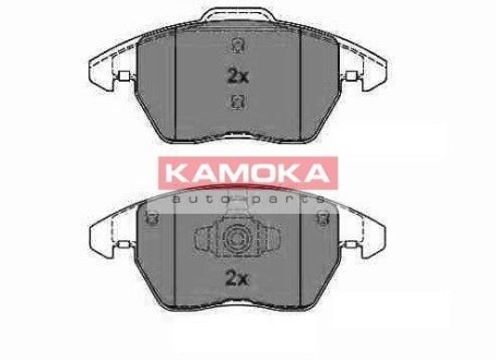 Комплект тормозных колодок, дисковый тормоз - KAMOKA JQ1013456