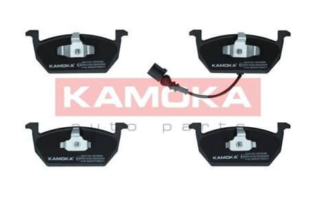 Комплект гальмівних накладок, дискове гальмо - KAMOKA JQ101351