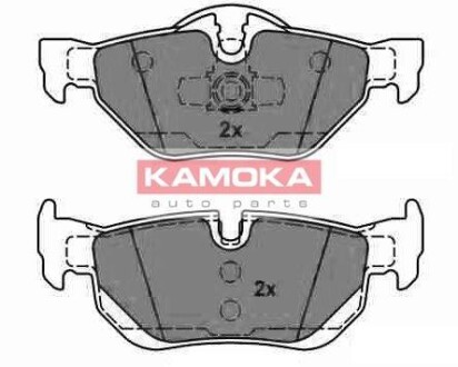 Комплект тормозных колодок, дисковый тормоз - KAMOKA JQ1013614