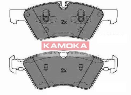 Комплект тормозных колодок, дисковый тормоз - KAMOKA JQ1013660