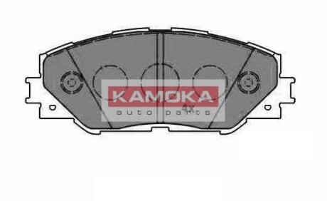 Комплект тормозных колодок, дисковый тормоз - KAMOKA JQ1018272