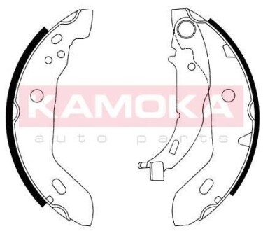 Комплект тормозных колодок - (1684200320, 1684200220) KAMOKA JQ202042 (фото 1)