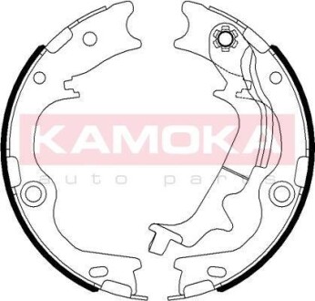 Комлект тормозных накладок - (583052SA30, 583500ZA10, 583053LA10) KAMOKA JQ212056