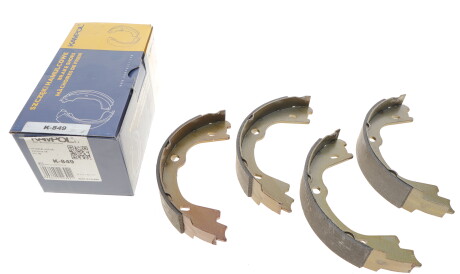 Фото 2 - Гальмівні колодки KAMPOL K-849 (K849)