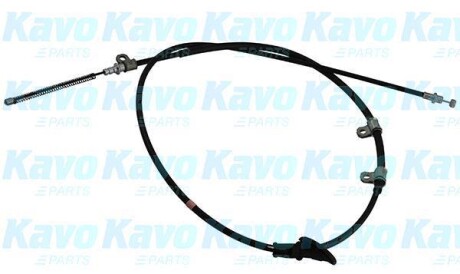 Трос ручника (задній) (R) Mitsubishi Grandis 2.0D 2.4i 03-11 (2040mm) PARTS - (mn102248) KAVO BHC-5526