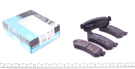 Комплект гальмівних колодок PARTS - (96549624, P96405131, 96405131) KAVO KBP-1007