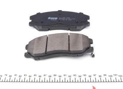 Фото 2 - Тормозные колодки KAVO KBP-1009 (KBP1009)