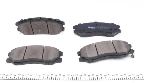 Фото 3 - Тормозные колодки KAVO KBP-1009 (KBP1009)