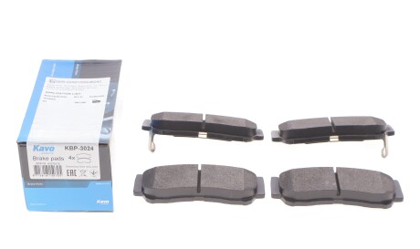 Фото 2 - Гальмівні колодки KAVO KBP-3024