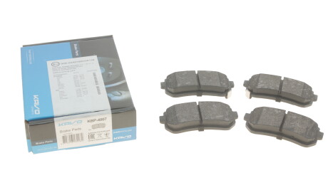 Комплект гальмівних колодок PARTS - KAVO KBP-4007