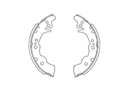 Фото 2 - Гальмівні колодки KAVO KBS-1903 (KBS1903)