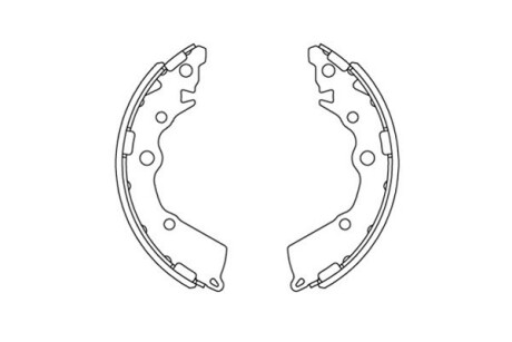 Фото 5 - Гальмівні колодки KAVO KBS4413