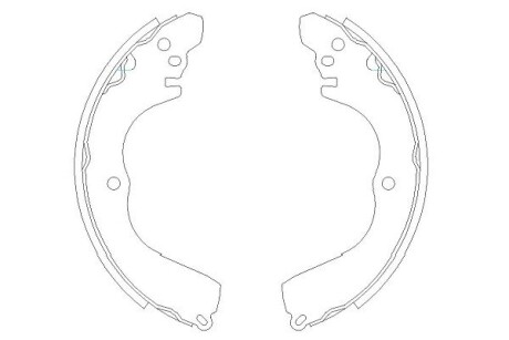 Фото 2 - Тормозные колодки KAVO KBS-6412