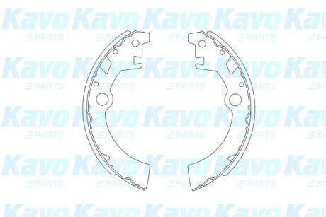 Комлект тормозных накладок - (5320070820, 5320070821, 5320070822) KAVO KBS-8903