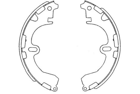Фото 2 - Тормозные колодки KAVO KBS-9912