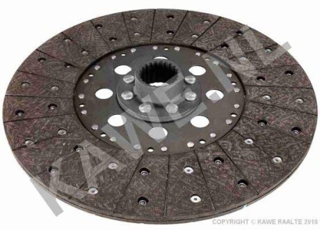 Диск зчеплення (350мм повний профіль) FENDT 611 LSA FAVORIT, 612 LSA FAVORIT, 614 LSA FAVORIT, 615 LSA FAVORIT - KAWE 4200