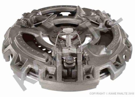 Вижимний диск зчеплення (330мм) FENDT 303 FARMER, 303 LS FARMER, 304 LS FARMER, 304 S FARMER, 305 LS FARMER, 305 S FARMER, 306 LS FARMER, 306 S FARMER, 307 CI FARMER 4WD, 307 LS FARMER - KAWE 6266