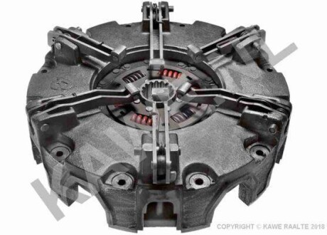 Вижимний диск зчеплення (310мм) RENAULT 700 M, 704 M, 720 M, 724 M, 750 MI, 754 MI, 800 M, 804 MI, 850 MI, 854 MI, 85, 85 X, 68-12 RA, 68-12 RS, 75-12 LS, 75-12 RA, 75-12 RS, 75-12 TS, 77-12 TS - KAWE 8304