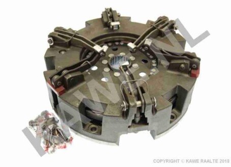 Вижимний диск зчеплення (310мм) LANDINI 10000, 10000 S MASSEY FERGUSON 1014 - KAWE 8307