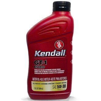 Моторна олива GT-1 Euro 5W-30, 0,946 л - KENDALL 1075017 (фото 1)