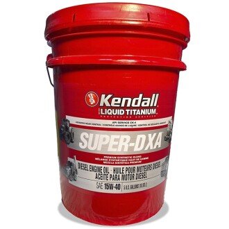 Моторное масло Super D XA 15W-40, 18,9 л - KENDALL 1077882