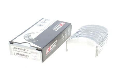 Фото 2 - Вкладиші шатунні King CR4196XA0.25 (CR4196XA025)