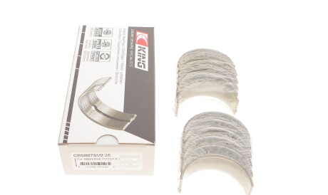 Вкладыши шатунные BMW 3 (F30/F80)/5 (G30/F90)/7 (G11/G12) 15-20 B58 B30 (+0.25) - King CR6887SV0.25
