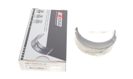 Фото 2 - Вкладиші корінні King MB1190SV0.25 (MB1190SV025)