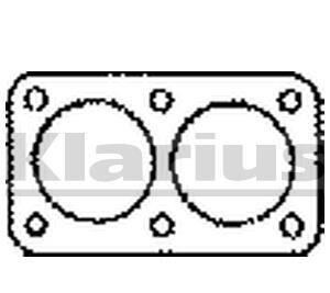 Прокладка, труба выхлопного газа - KLARIUS 410228