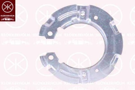 Відбивач, гальмівний диск - KLOKKERHOLM 0085870