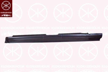 Панель порогу - KLOKKERHOLM 0912011