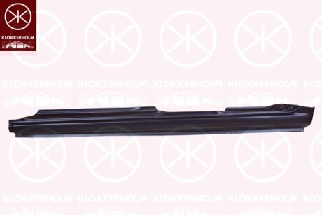 Панель порогу - KLOKKERHOLM 1632012