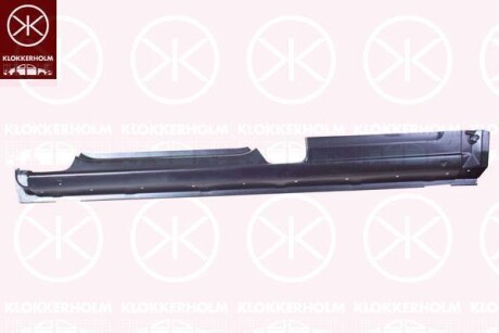 Панель порогу - KLOKKERHOLM 2507001
