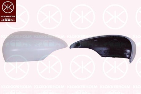 Корпус зовнішнього дзеркала, грунтований, прав. - KLOKKERHOLM 25651052