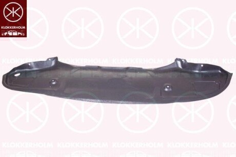 Кожух двигуна, передн. частина, нижня - KLOKKERHOLM 3528796