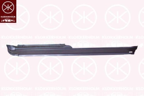Панель порогу - KLOKKERHOLM 6010011