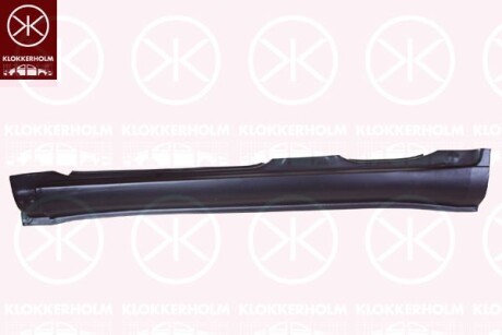 Панель порогу - KLOKKERHOLM 8179012