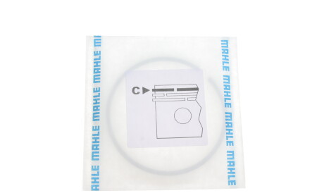 Фото 2 - Кольца поршневые Knecht / Mahle 001 01 V0 (00101V0)