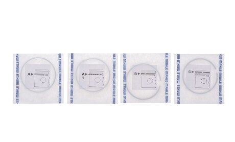 Кільця поршневі MB A-class (W177) 2.0 (M260) 18- (83.00mm/STD) (1.2-1.2-2) - Knecht / Mahle 001 RS 11142 0N0