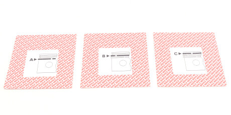 Фото 2 - Кольца поршневые Knecht / Mahle 005 23 N2 (00523N2)