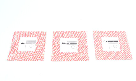 Фото 2 - Кільця поршневі Knecht / Mahle 008 65 N0 (00865N0)