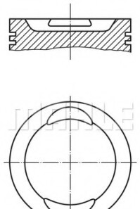 Поршень - Knecht / Mahle 009 41 00