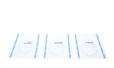 Фото 2 - Кільця поршневі Knecht / Mahle 009 90 N0 (00990N0)