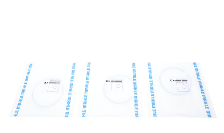 Фото 2 - Кольца поршневые Knecht / Mahle 009 90 V0 (00990V0)