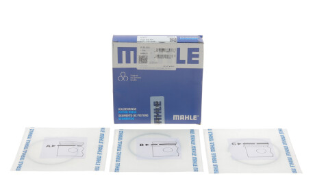 Кільця поршневі MAHLE - (93177291, 0630130, 0630365) Knecht / Mahle 010 04 N0